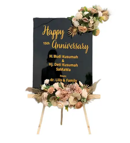 Papan Bunga Akrilik Gandasari